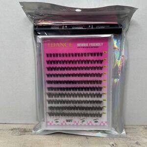 TDANCE Individual Eyelash Extensions Kit Bond Seal‎ Newbie Friendly False Lashes